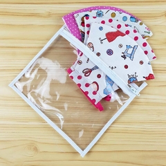 Kit de Máscaras de tecido + Case plástica - Sew