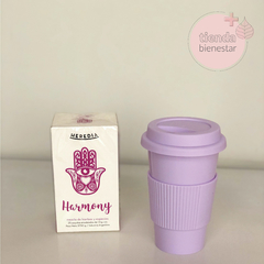 Set: Mug pastel + caja de te en saquitos