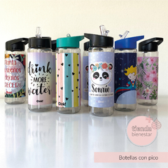 Botella deportiva con pico