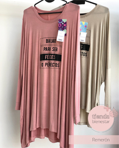 Remerones mangas largas