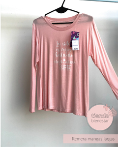Remera mangas largas