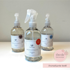 Spray aromatizante textil