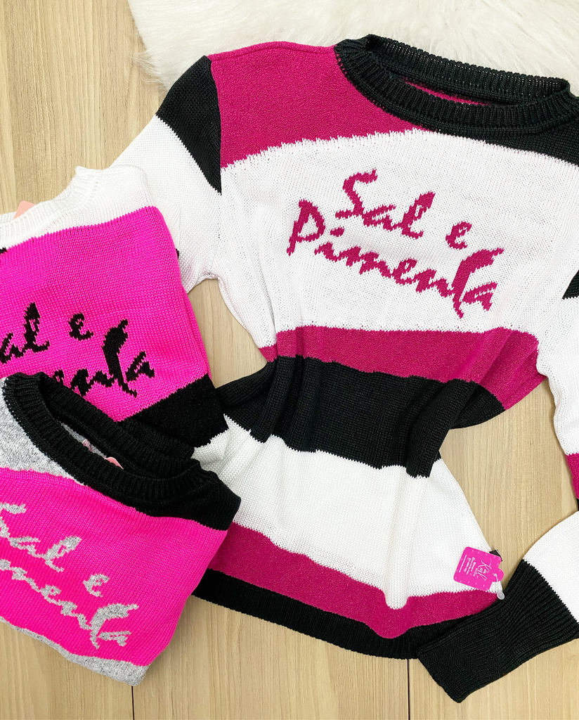 blusa de frio sal e pimenta