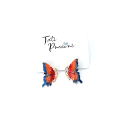 Brinco borboleta pequena - Tati Puccini