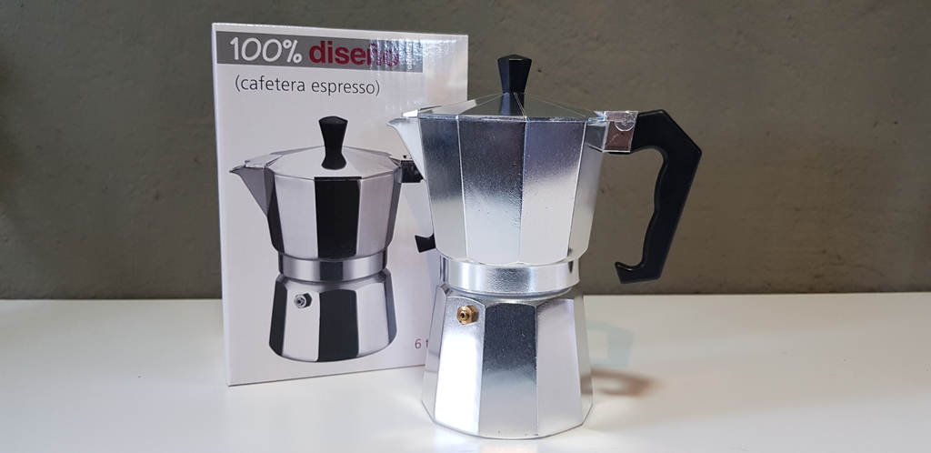 Cafetera tipo Italiana (MOKA) 6pocilos 100% diseño