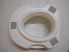 Asiento Elevador De Inodoro 13 Cm Universal Antideslizante - Mediser S.R.L.