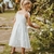 Vestido Mid Natural - Branco - comprar online