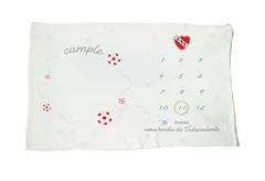 Manta De Crecimiento Mes A Mes Bebe Personalizada  todos los equipos - Caol