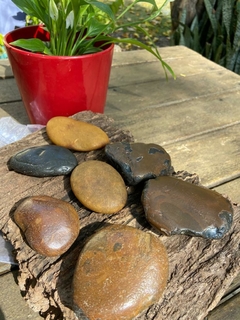 KIT para HOTSTONES SPA & WELLNESS, Silex Marrom Negro Flintstones 1,023kg - comprar online