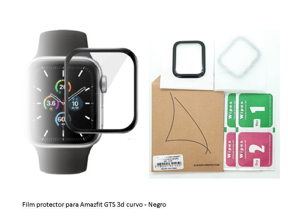 Protector pantalla 3D Amazfit GTS