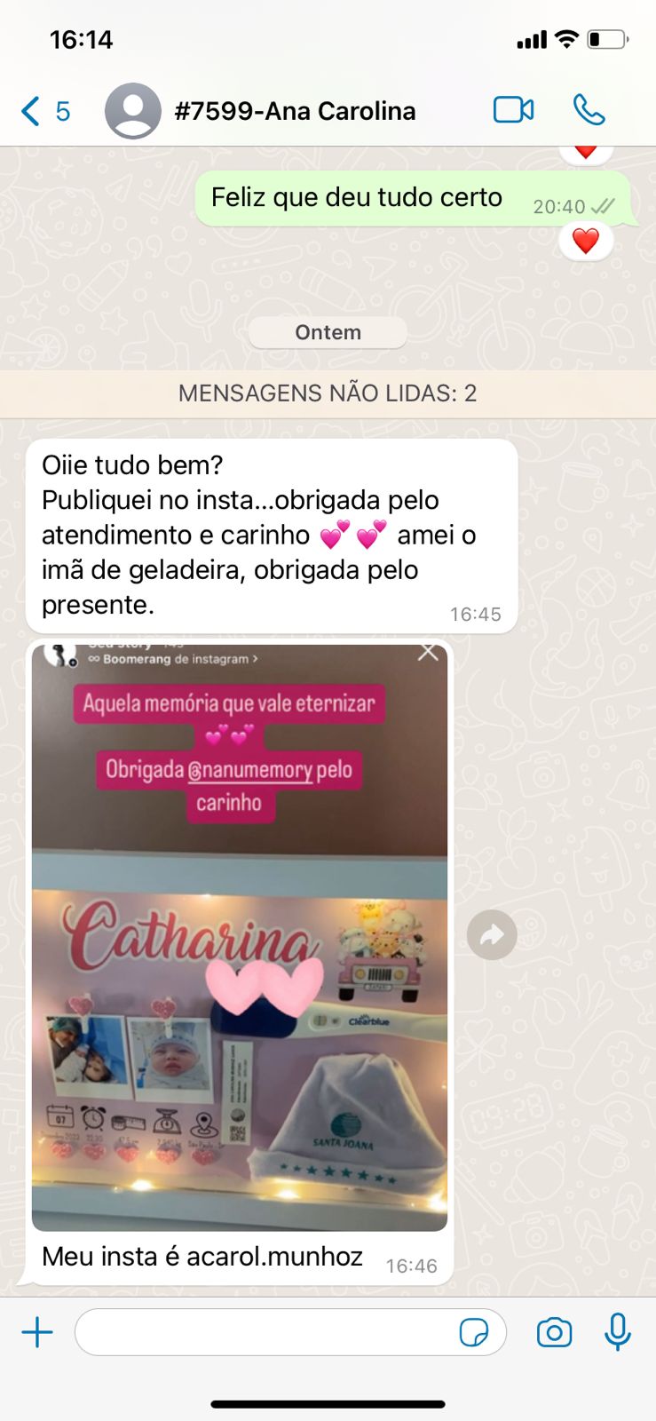 Nanu Memory Quadro/Luminária Eternização Bebê | Nanu Memory