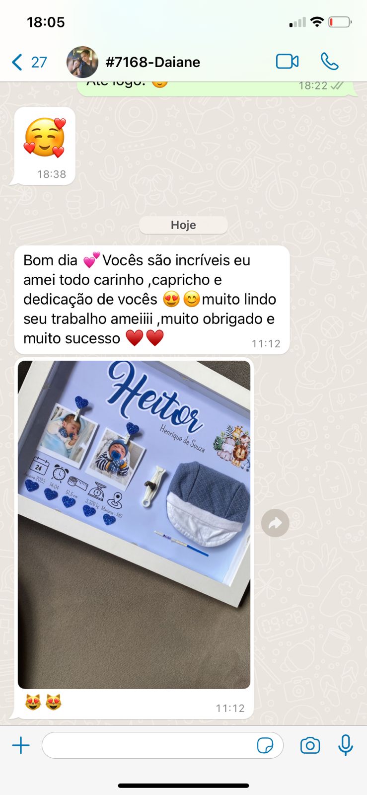 Nanu Memory Quadro/Luminária Eternização Bebê | Nanu Memory