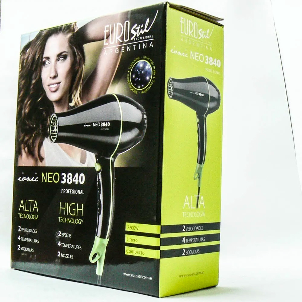 Secador Profesional Eurostil Neo 3840 2200 W Ion