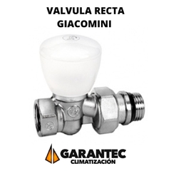 VALVULA RECTA GIACOMINI
