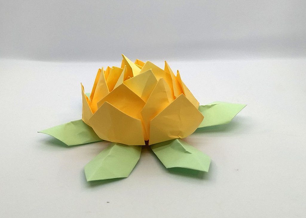 Featured image of post Origami Flor De Loto