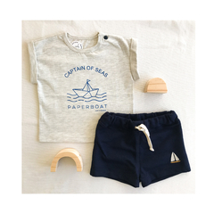 Remera Capitan Melange - comprar online