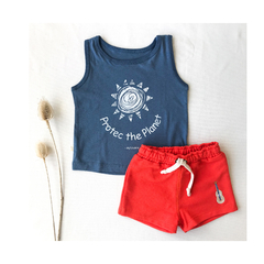 Musculosa Bali Azul