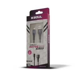 Cable USB a lighting Reforzado 120cm