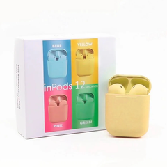 Auriculares Inpods I12 Bluetooth 5.0 True Wireless Colores