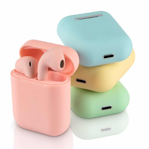 Auriculares Inpods I12 Bluetooth 5.0 True Wireless Colores