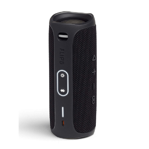 Parlante JBL Flip 5 portátil con bluetooth Black Matte