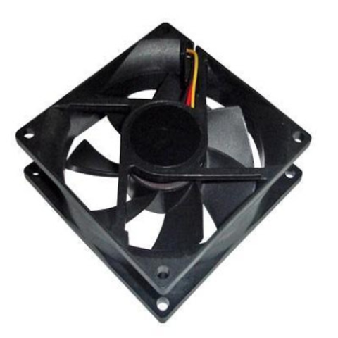 Cooler para PC negro 80mm