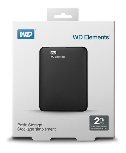 Disco Externo 2 TB - WD Elements