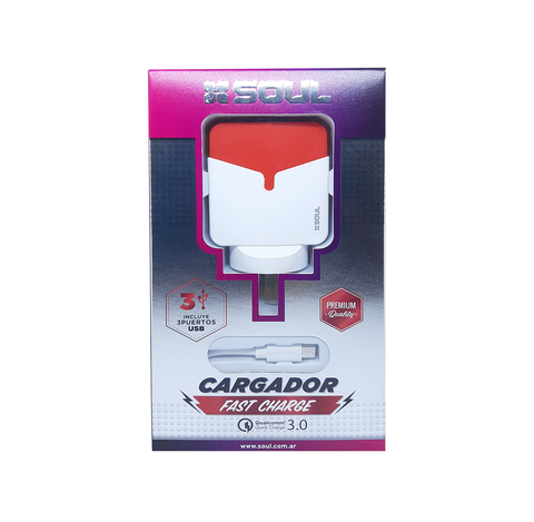 Cargador Soul Fast Charge