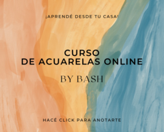 CURSO ACUARELAS ONLINE by BASH - comprar online
