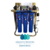 Filtro de Agua 1600GPD Ósmosis Inversa 4 Etapas Microcontrolado