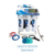 Filtro de Agua 600GPD Ósmosis Inversa 5 Etapas Hiflux Microcontrolado