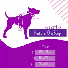 Peitoral OneStep Urban - Bydoo Pet Style