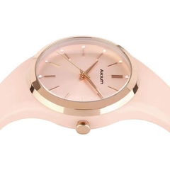 Relógio Akium Feminino Borracha Bege - 03G99FL03C - comprar online