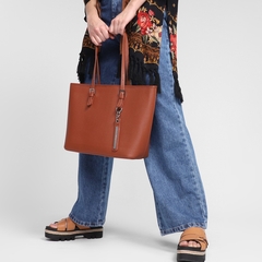 Bolsa Santa Lolla Shopper Feminina Preto - Elegance Calçados