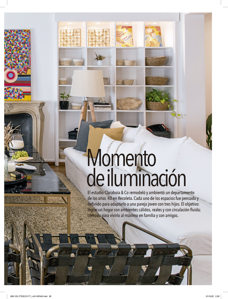 proyector Remo Alérgico Revista Para Ti Deco edición n° 177