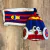 KIT GORRO + BUFANDA INFANTIL AZUL