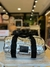 BOLSO PUFFER GRIS METALIZADO