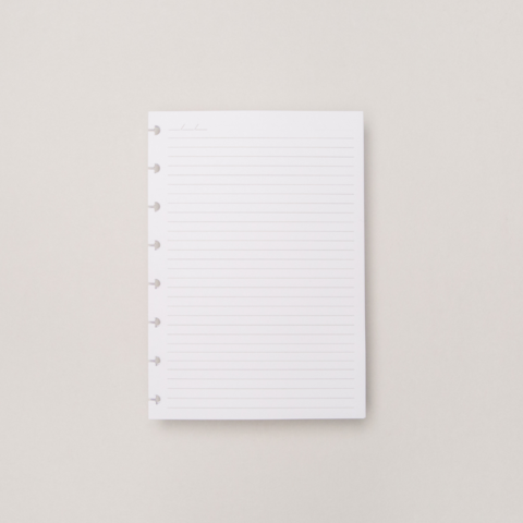 CADERNO INTELIGENTE ATOMA QUOTES - A4 BRANCO PAUTADO - PRETO-ATOMA