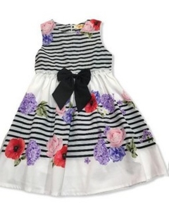 Vestido Flores Mily Infantil - Kiki Mily - comprar online