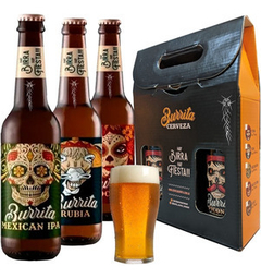 ESTUCHERIA BURRITA GIFT PACK X3 PORRONES