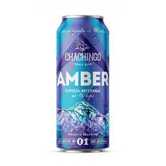 CERVEZA CHACHINGO AMBER LATA 473ML