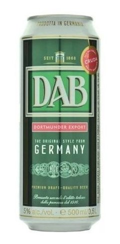 CERVEZA DAB DORTMUNDER LATA 500ML