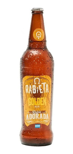 CERVEZA RABIETA GOLDEN ALE BOTELLA 710ML
