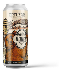 CERVEZA ORTUZAR HONEY LATA 473ML