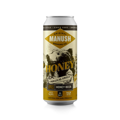 CERVEZA MANUSH HONEY LATA 473ML
