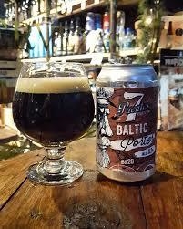 CERVEZA 7 PUENTES BALTIC PORTER LATA 354ML