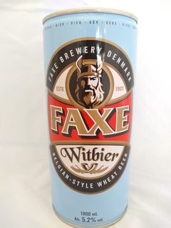 CERVEZA FAXE LATA DINAMARCA WITBIER 1 L.