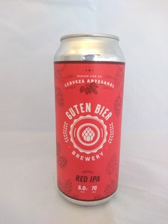 CERVEZA GUTEN BIER RED IPA LATA 473ML