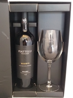 ESTUCHE VINO PIATTELLI RESERVA + COPON MENDOZA - comprar online