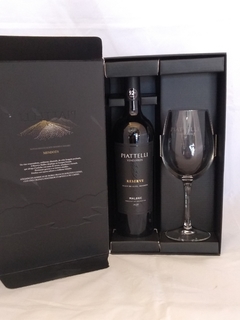 ESTUCHE VINO PIATTELLI RESERVA + COPON MENDOZA